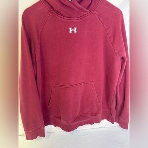 Under Armour Maroon Pullover Hoodie